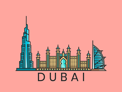 DUBAI flat design illustrator vector illustration illustrator vector vector flat design illustration vector flat design illustrator vector flat illustrator design vector illustration vector illustration flat design vector illustrator vectorart