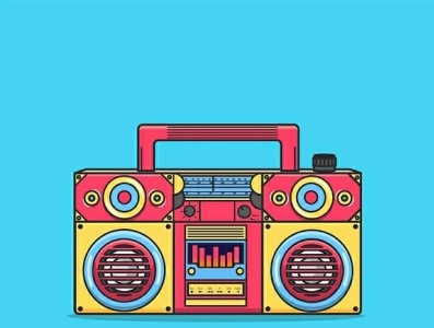 Boom Box flat design illustrator vector illustrator vector vector flat design illustration vector flat design illustrator vector flat illustrator design vector illustration vector illustration flat design vector illustrator vectorart