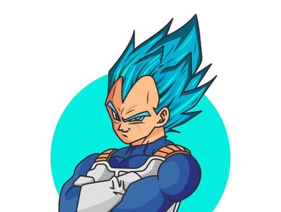 Vegeta Super Saiyan Blue