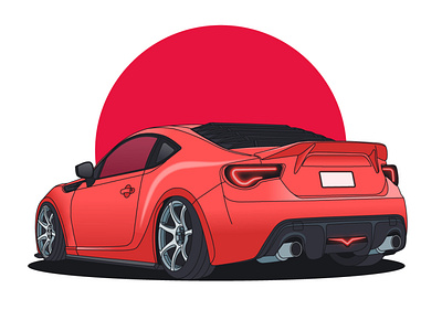 Toyota 86 By Neeraj Kashyap On Dribbble