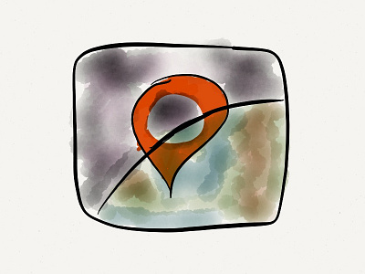 Hemoglobe App Icon Drawing