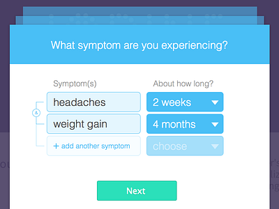 Symptom Checker (2) health side effects survey symptom
