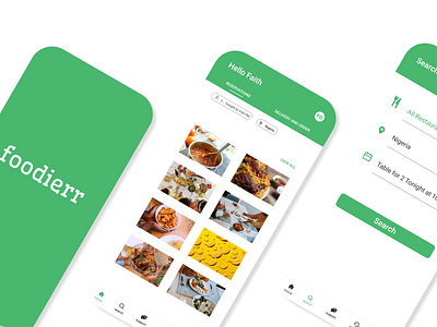Foodierr app design ui ux