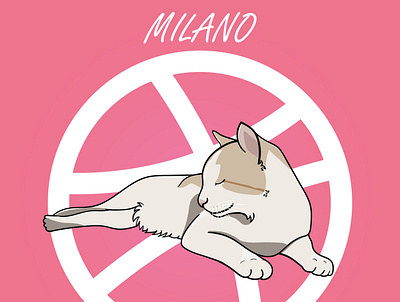 Milano 😸🐈 cat catlover catlovers cats illustration illustration art illustrations illustrator madrid milano pueblo
