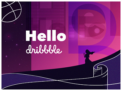Hello Dribbble! debut firstshot hello hello dribbble