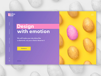 Daily UI #003 challenge colorful dailyui landing landing page site