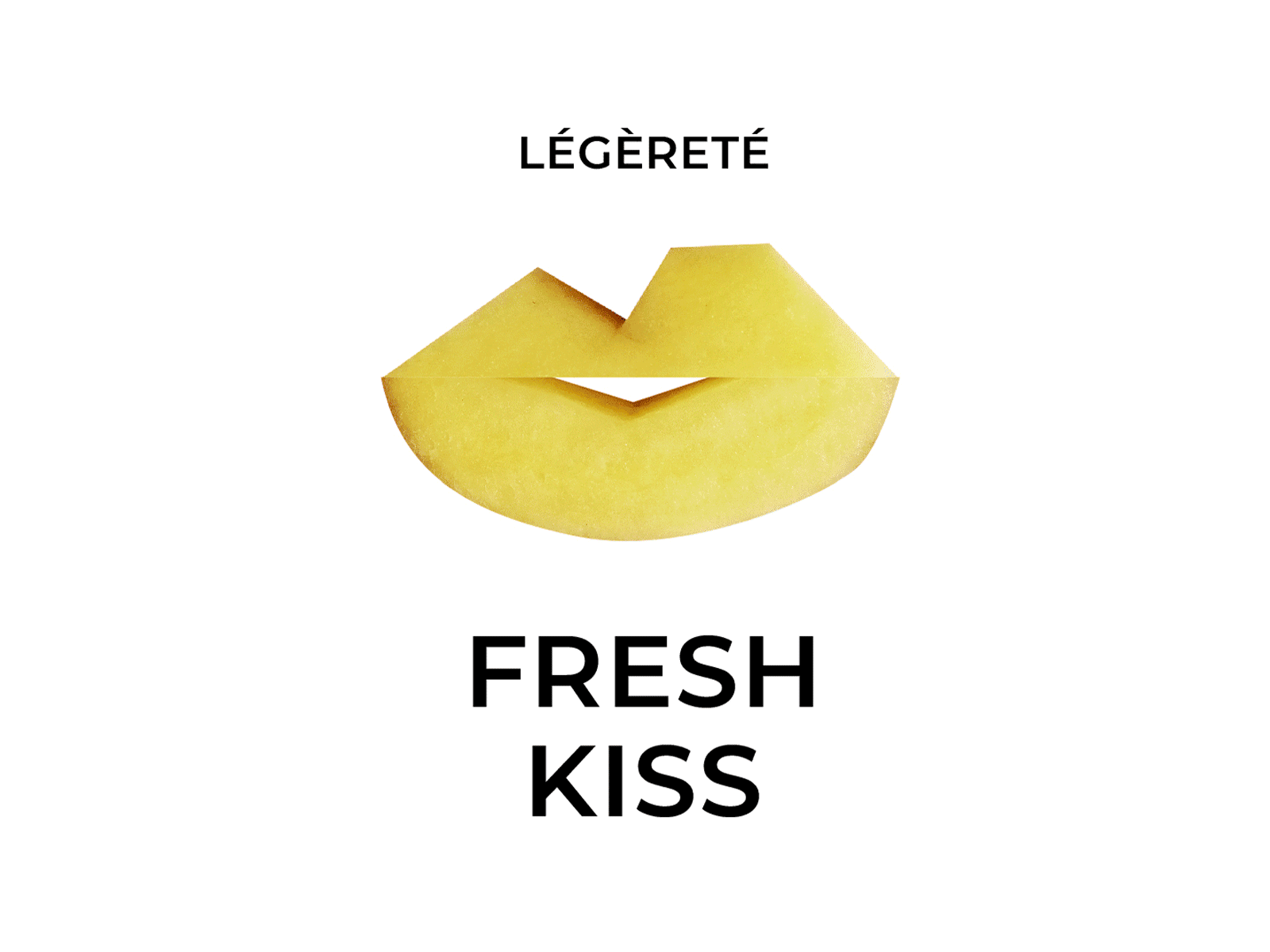 Fresh kiss animated gif animation concept design idea logo package packagedesign