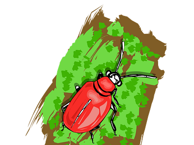 Ladybug art design illustration ladybug vector
