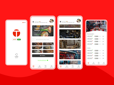 🍅Tomato the Concept Food Delivery App... app app design ui design
