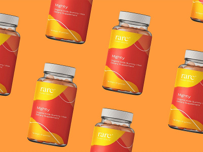 Supplement Design Rare Planet Health branding health logo logo design minimal packaging supplements