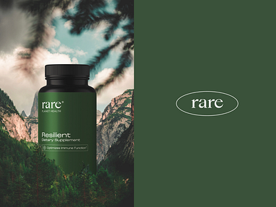 Label Supplement Design and Logo for Rare Planet Health