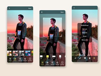 Editing / gallery app app edit editing figma gallery photo photoedit photoediting photoeditor photoshop ui