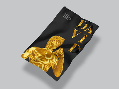 Poster / Golden David statue david gold golden greek michelangelo poster poster design sculpture statue