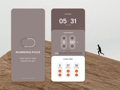 Running Pace 4.1 earth ios app pace running speed ui