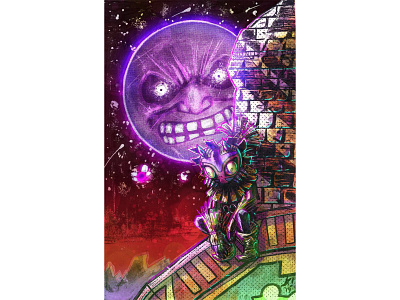 Majora's Mask character comic art comic books comics fantasy fantasy art graphic design illustration inking