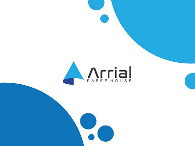 Arrial paper logo design animal animals bird branding clean cool corporate creative design graphic identity