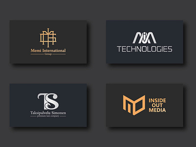 luxury monogram logo bundle