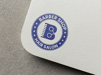 Barber Shop Logo Design barber logo barber shop cut graphic design hair logo razor salon logo