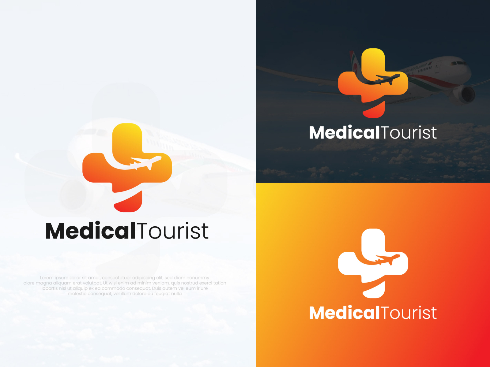 Modern Minimalist Tourism Logo Badges