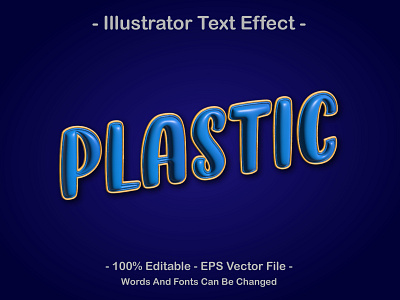 Plastic-text-style-effect 3d abstract bold concept design editable effect font graphic headline letter lettering logotype plastic text typeface typeset typo typography web