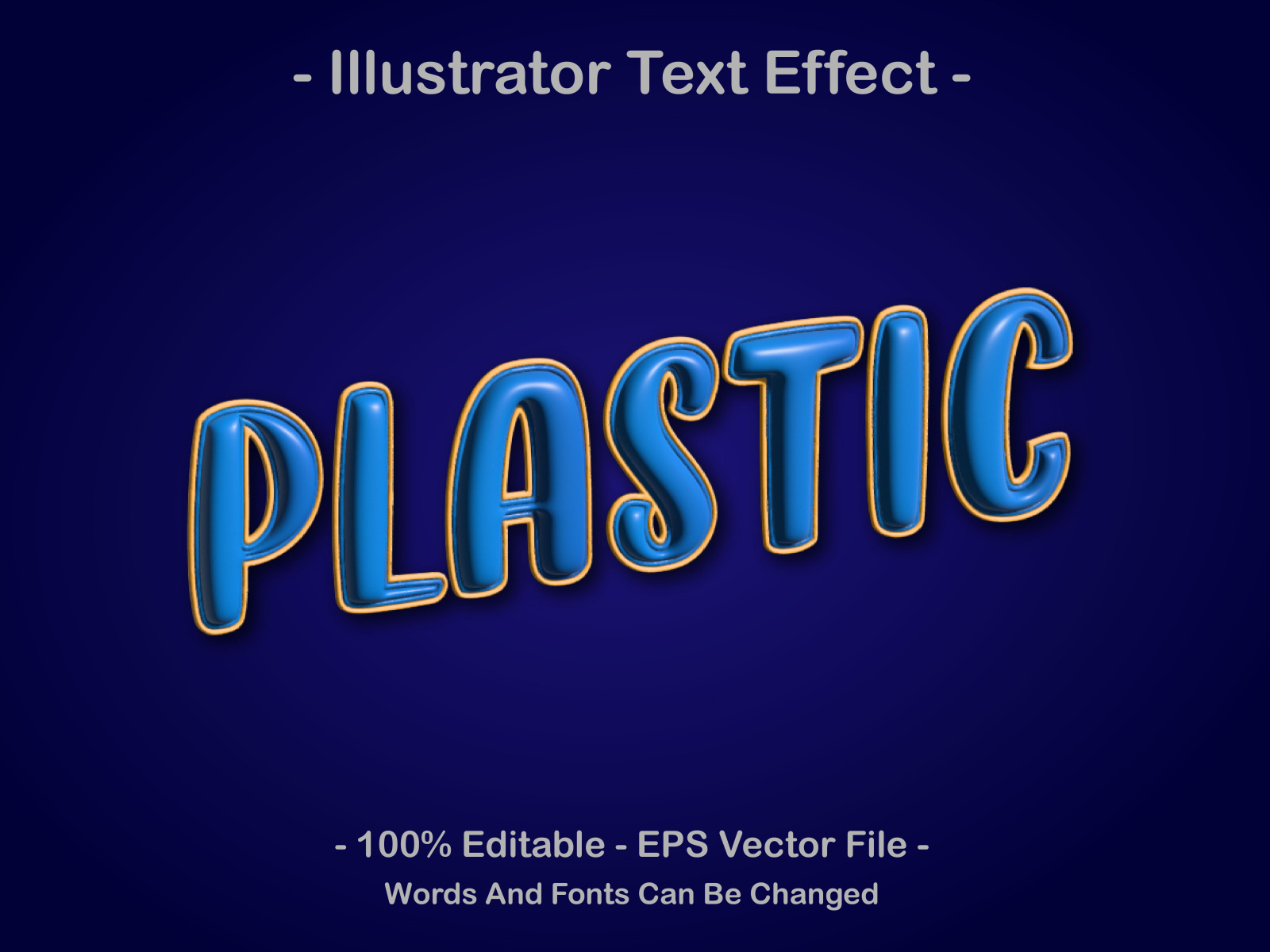 Plastic-text-style-effect by Saiduzzaman Bulet on Dribbble