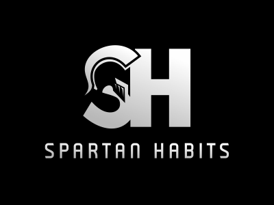 SPARTAN HABITS LOGO branding company icon logo spartan