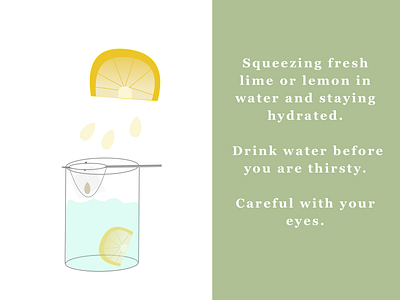 Lemon Water design illustration vector