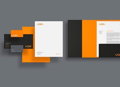 VOR - Stationery brand branding design graphic design logo logotipo marcas visual identity