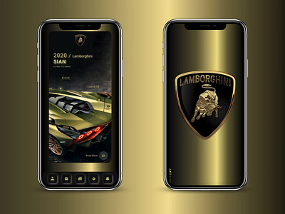 Lamborghini Sian animation animation after effects app design background branding css3 design design app lamborghini ui ui ux ui design uidesign uiux ux ux design webdesign website