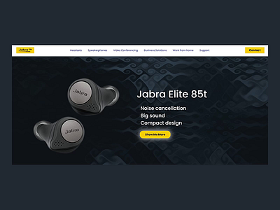 Jabra Website animation branding design headphones javascript ui ui ux ui design uidesign uiux ux ux design uxui web web design webdesign website website design websites