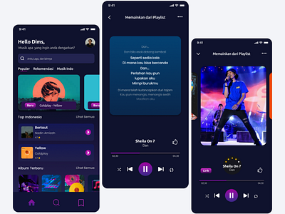 Musik Zone uiux ux design musik music