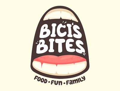 Bicis Bites Logo branding design graphic design logo