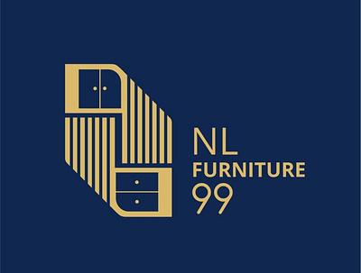 NL Furniture 99 Logos branding design graphic design logo