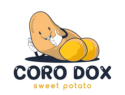 Corodox Sweet Potato Logo branding design graphic design logo