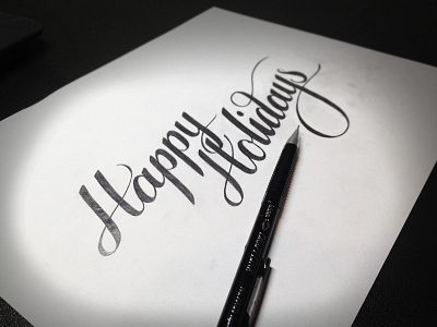 Holiday Lettering