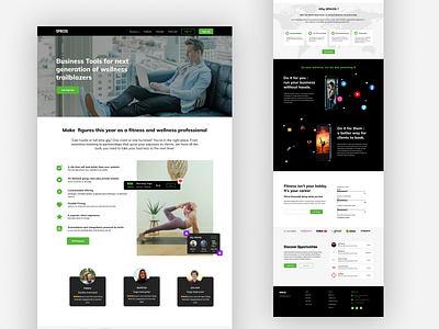 Spaces landing page redesign