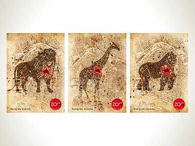 Print for Zoo Antwerpen artwork design graphicdesign graphicdesigner poster posterdesign posterdesigner print printdesign printdesigner visualdesign visualidentity