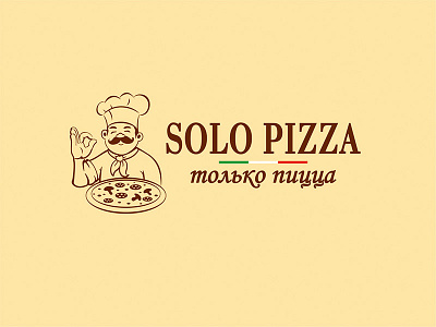 Branding for Solo Pizza branddesigner brandidentity branding corporatestyle design graphicdesign graphicdesigner identity logo logodesign logodesigner