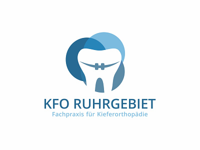 Logo for KFO brand brandidentity branding corporatestyle design designer flatdesign graphicdesign graphicdesigner identity logo logodesign logodesigner logotype tooth
