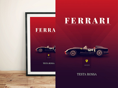 Ferrari poster 