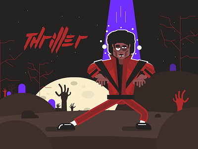 THRILLER! branding design graphic design icon illustration logo typography ui ux vector