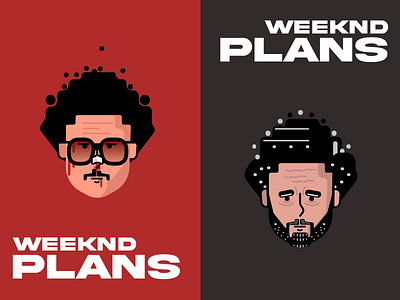 WEEKND PLANS? branding design graphic design icon illustration logo typography ui ux vector