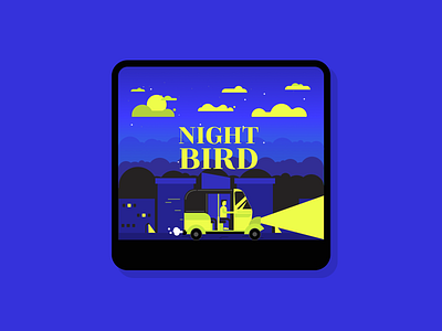 NIGHTBIRD. branding design graphic design icon illustration logo typography ui ux vector