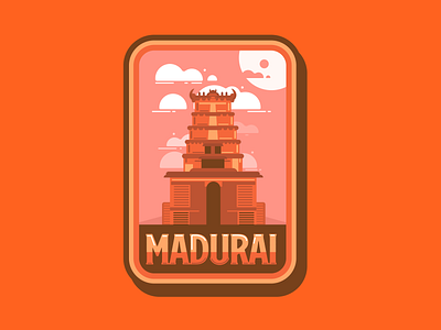 MADURAI. sticker branding design graphic design icon illustration logo typography ui ux vector