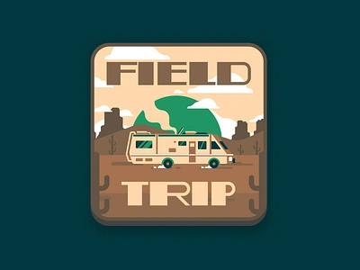 FIELD TRIP. alburquerque art branding breakingbad colorpalettes design digital graphic design icon illustration instagram logo logos minimalillustration stickers typography ui ux vector walterwhite