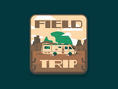 FIELD TRIP. alburquerque art branding breakingbad colorpalettes design digital graphic design icon illustration instagram logo logos minimalillustration stickers typography ui ux vector walterwhite