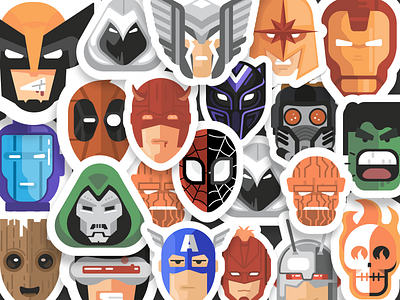 THE NEXT BIG THING. adobe adobeillustrator antiheroes branding design drawings fridgemagnets graphic design icon illustration logo marvel mcu shapes stickers superheroes typography ui ux vector