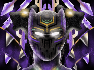 WAKANDA FOREVA art blackpanther branding chadwickboseman design digital digitalillustration figma graphic design icon illustration logo procreate procreateart procreatebrush typography ui ux vector wakandaforever