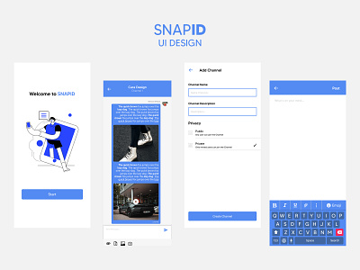 Snap ID Ui Design