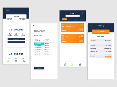 Loan Apps Simple Design